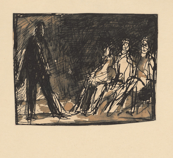 Ernest Špitz – Kompozičný náčrt 