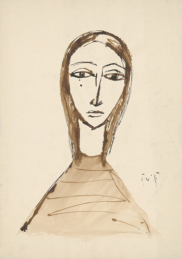 Ernest Špitz – Hlava dievčatka XXIX. 