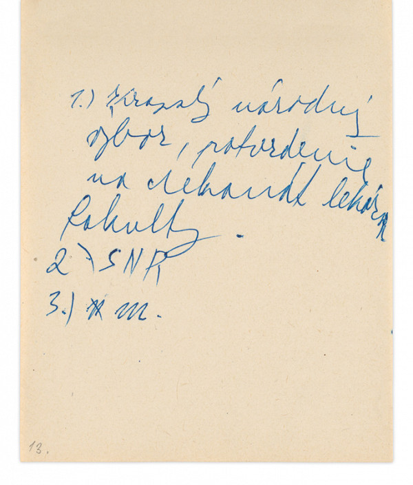 Eugen Nevan – Skicár - 14 listov  