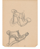 Eugen Nevan – Skicár II - 49 listov - Deti 