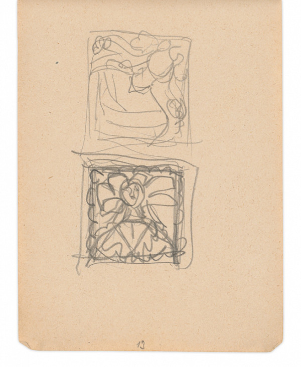 Eugen Nevan – Skicár II - 49 listov  