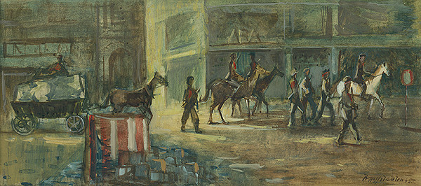 Bedrich Hoffstädter – Pochod partizánov 1945 