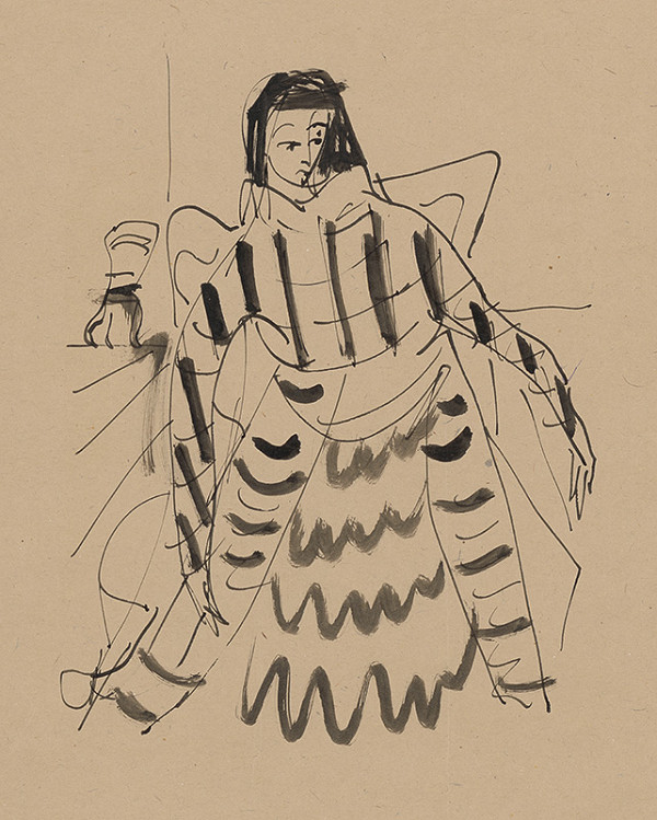 Eugen Nevan – Study of an Actress II.  