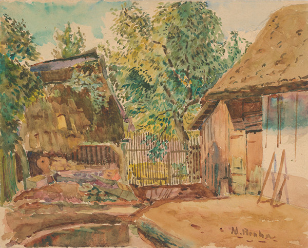 Martin Benka – Sedliacky dvor 