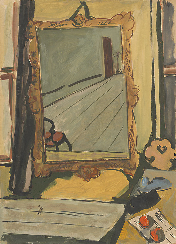 Eugen Nevan – Zátišie so zrkadlom 