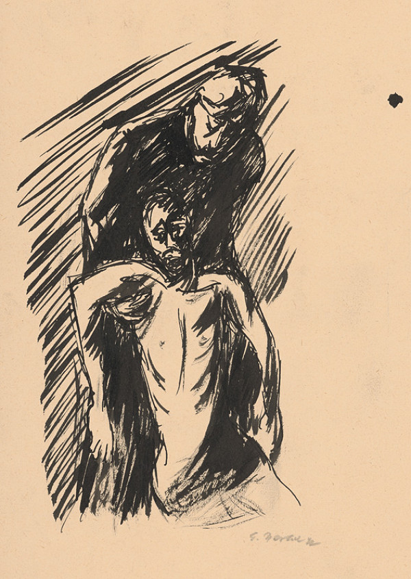 Eugen Nevan – Štúdia k milosrdnému samaritánovi X. 