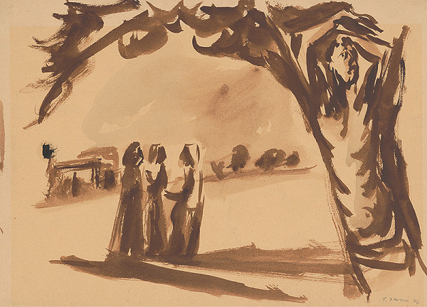 Eugen Nevan – Štúdia k Lidiciam VI. 