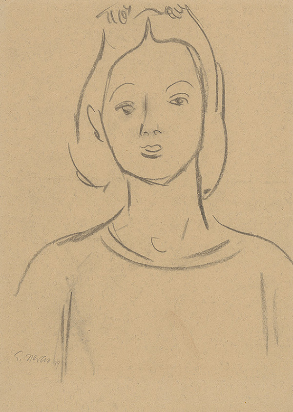 Eugen Nevan – Portrét ženy I. 