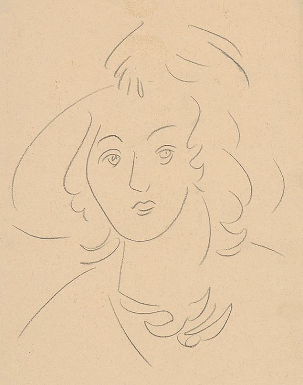 Eugen Nevan – Portrait of a Woman II.  