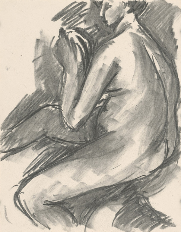 Eugen Nevan – Štúdia ženského modelu I. 