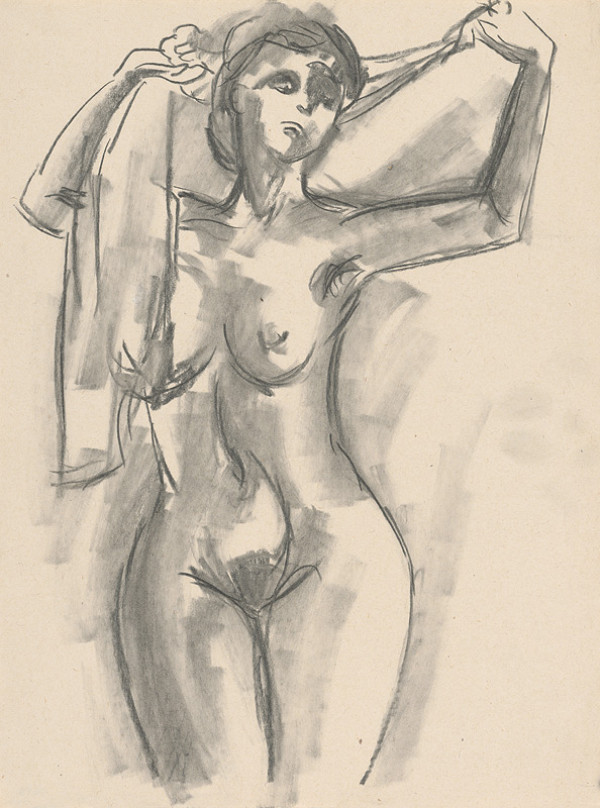 Eugen Nevan – Štúdia ženského modelu II. 