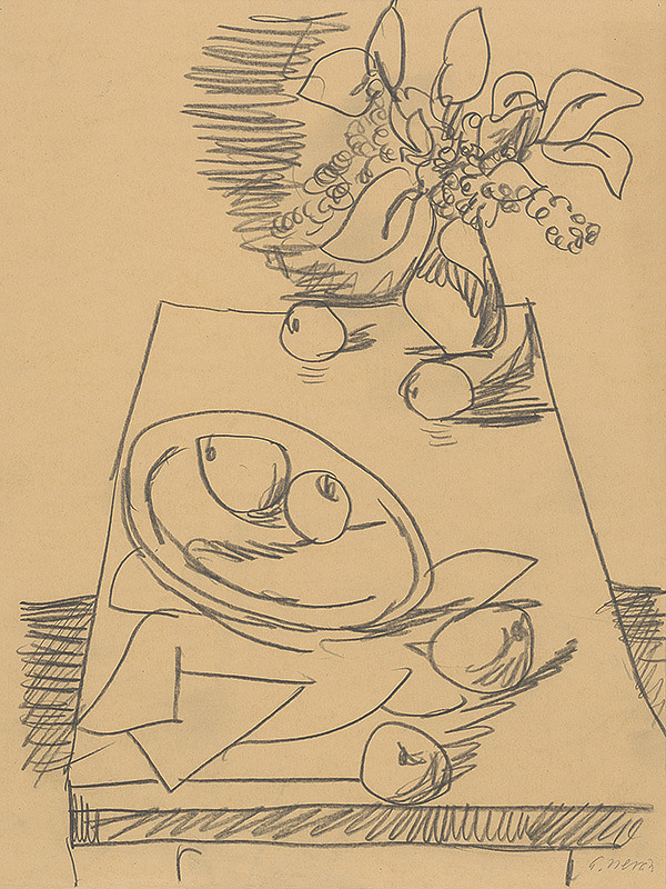 Eugen Nevan – Zátišie s ovocím 