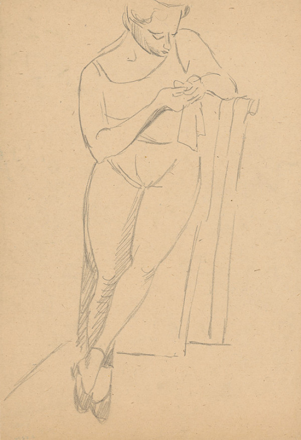 Eugen Nevan – Standing Ballet Dancer 