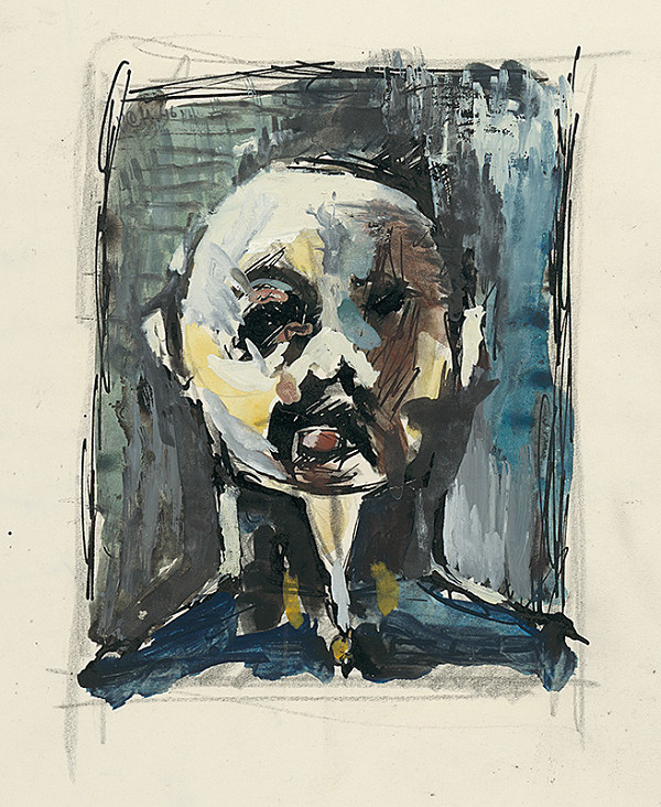 Viliam Chmel – Head Study of a Man 