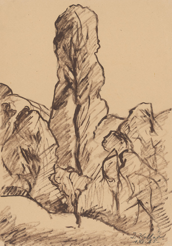 Jozef Kollár – Landscape VI. (Poplar Tree) 