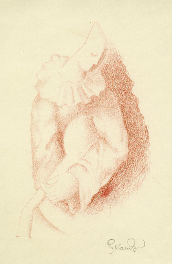 Mikuláš Galanda – Pierot s mandolínou 