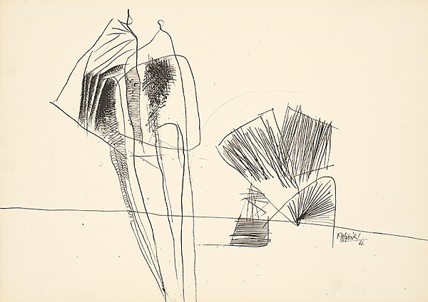 Ferdinand Hložník – Drawing II.  