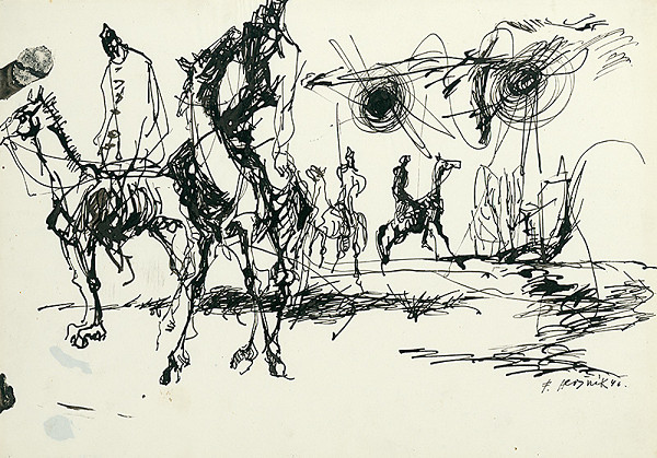 Ferdinand Hložník – Jazdci 