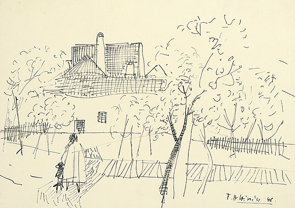 Ferdinand Hložník – Dom v záhrade 