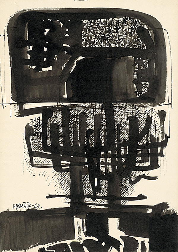 Ferdinand Hložník – Kresba XIX. 