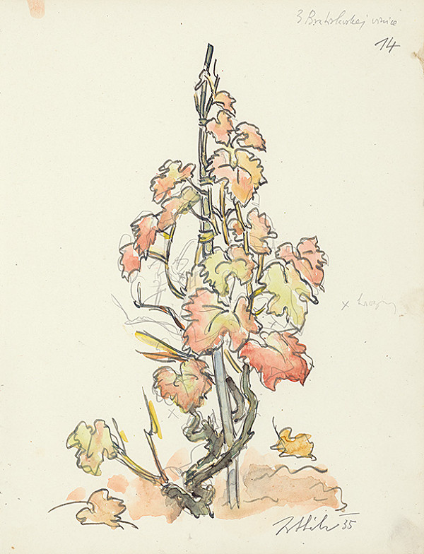 Jan Hála – Strana z náčrtníka 