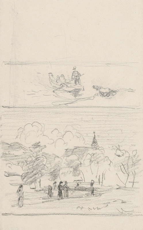 Jan Novopacký – Prievozník cestou do kostola 