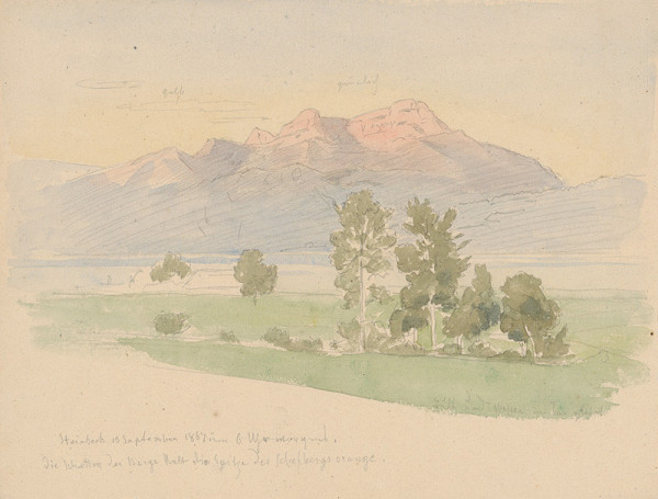 Jan Novopacký – Motív zo Steinbachu 