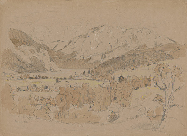 Jan Novopacký – View of Altansee 