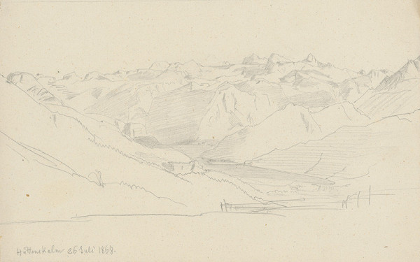 Jan Novopacký – Hilly Landscape 