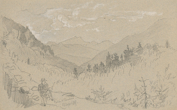 Jan Novopacký – Horská krajina 