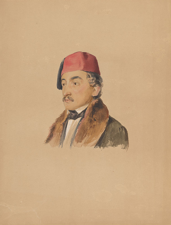 Jan Novopacký – Man in an Oriental Hat  