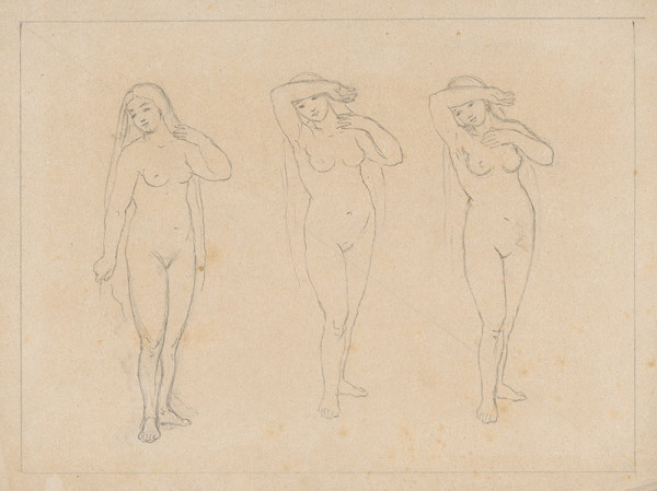 Jan Novopacký – Štúdia troch ženských aktov 