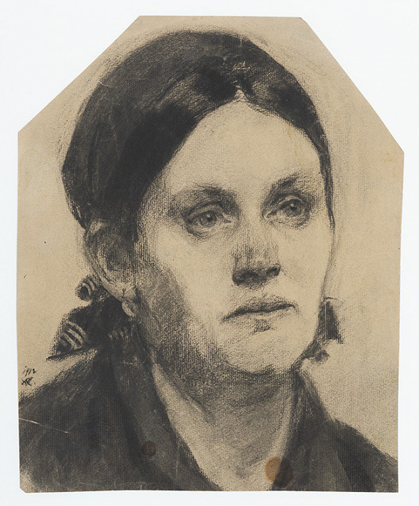 Andrej Kováčik – Head Study of a Woman 