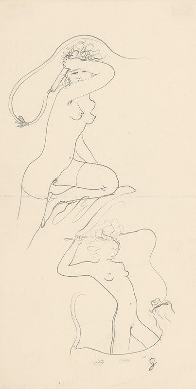 Mikuláš Galanda – Two Female Nudes 