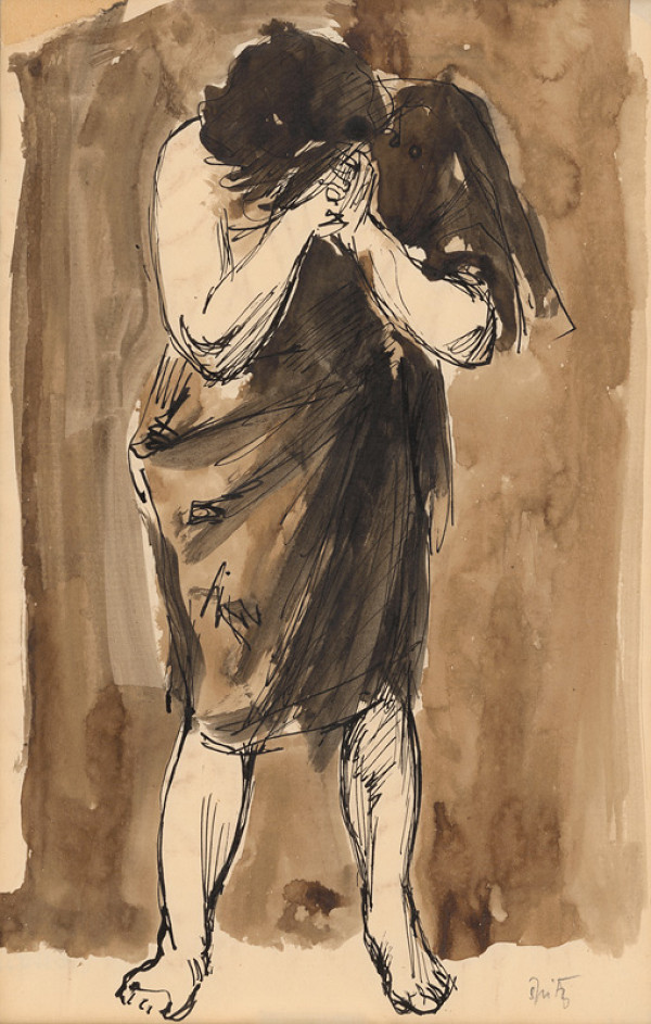 Ernest Špitz – Plačúca žena 