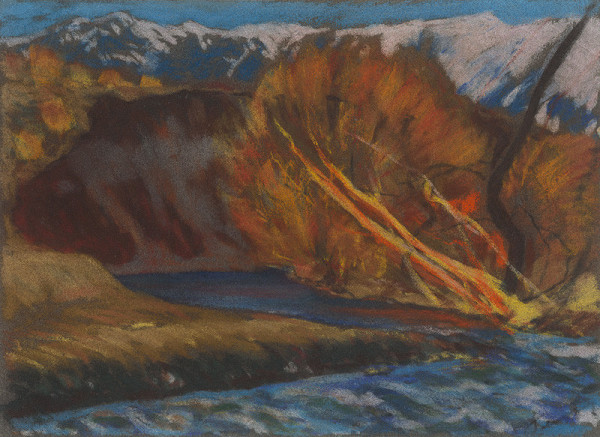 Zolo Palugyay – Jesenná nálada pri potoku v údolí 