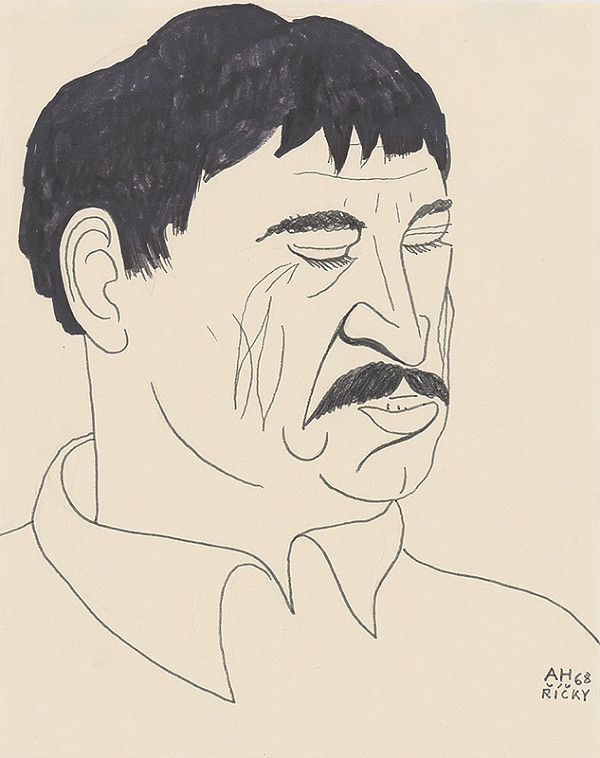 Adolf Hoffmeister – Karikatúrny portrét D.Tatarku 