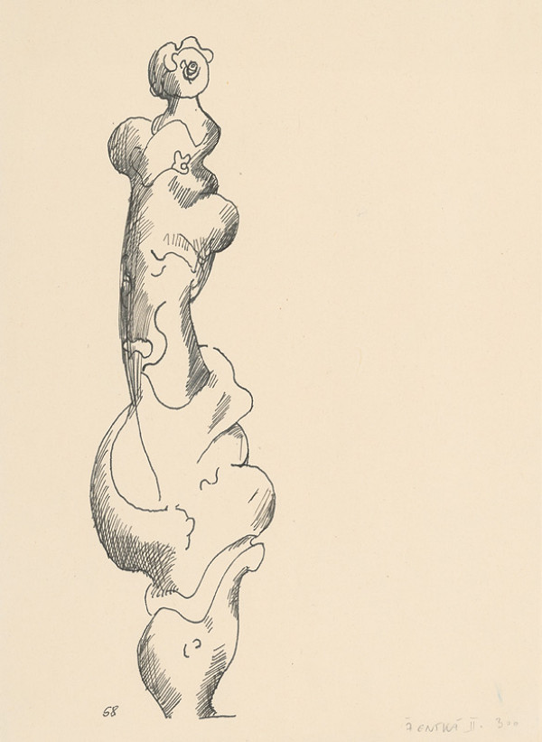 Alexander Ilečko – Žena II. 