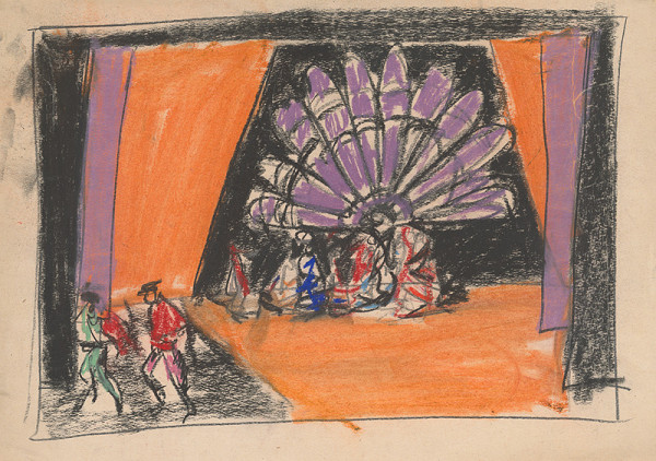 Eugen Nevan – Návrh na scénu I. 