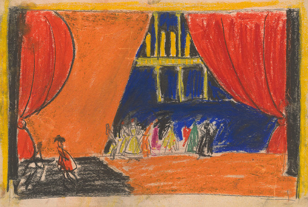 Eugen Nevan – Návrh na scénu II. 