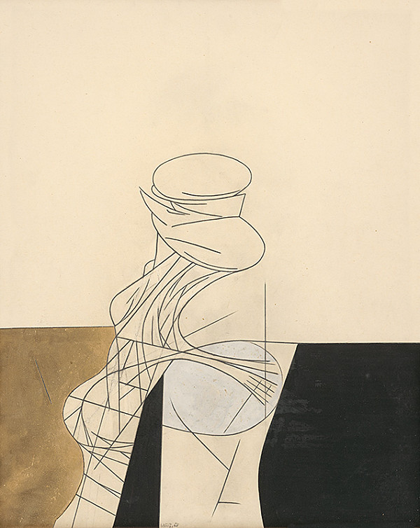 Ivan Kříž – Žena pri umývadle 