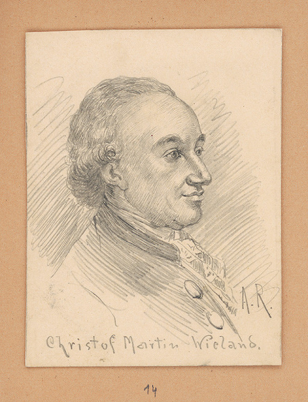 Alojz Rigele – Portrétna štúdia Christofa Martina Wielanda  