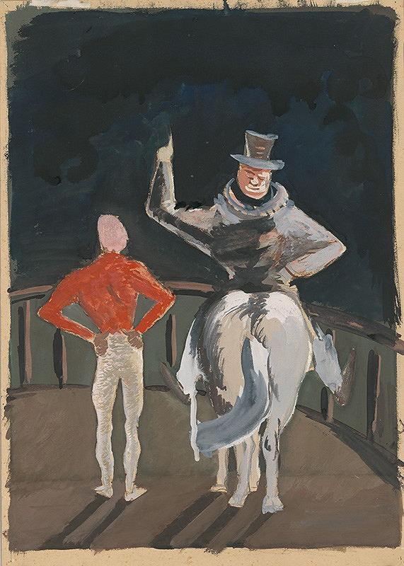 Cyprián Majerník – Cirkusový motív 