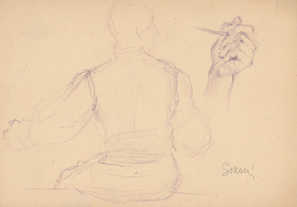 Gustáv Mallý – Sediaci zozadu 