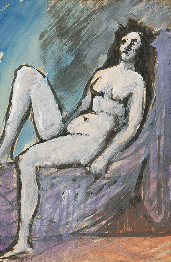 Ján Mudroch – Pololežiaci akt 