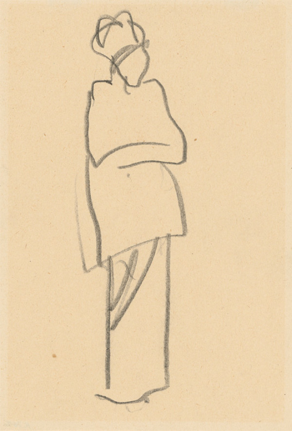 Ján Kulich – Žena so založenými rukami 