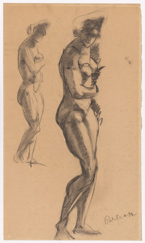 Vilmos Perlrott-Csaba – Dva ženské akty 