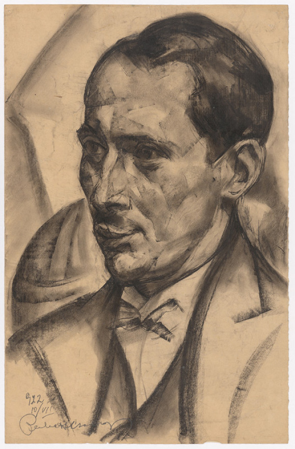 Vilmos Perlrott-Csaba – Portrét muža 