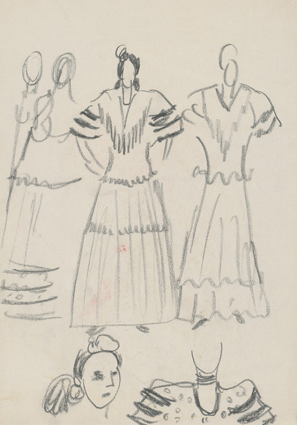 Eugen Nevan – Female Costume Design XIX.  