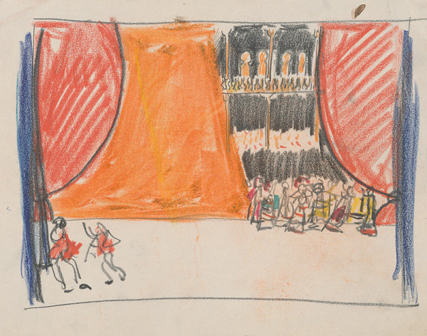 Eugen Nevan – Návrh na divadelnú scénu VIII. 